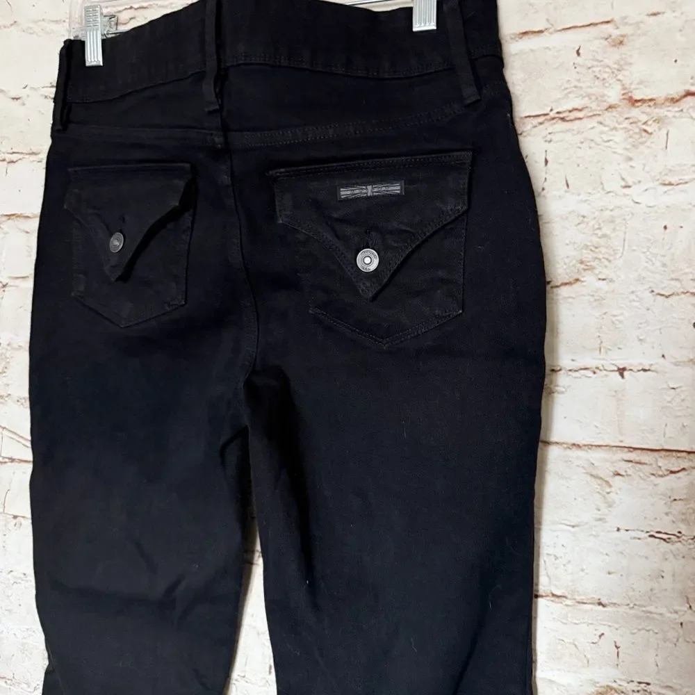 Hudson Jeans black stretch
